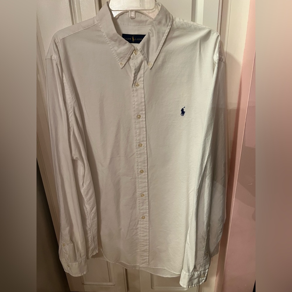 Polo by Ralph Lauren Men's White Shirt